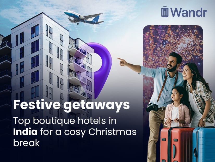 Festive getaways: Top boutique hotels in India for a cosy Christmas break